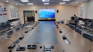 Оснащение конференц-зала с системой автоматического управления для ТОО «Азиатский газопровод»